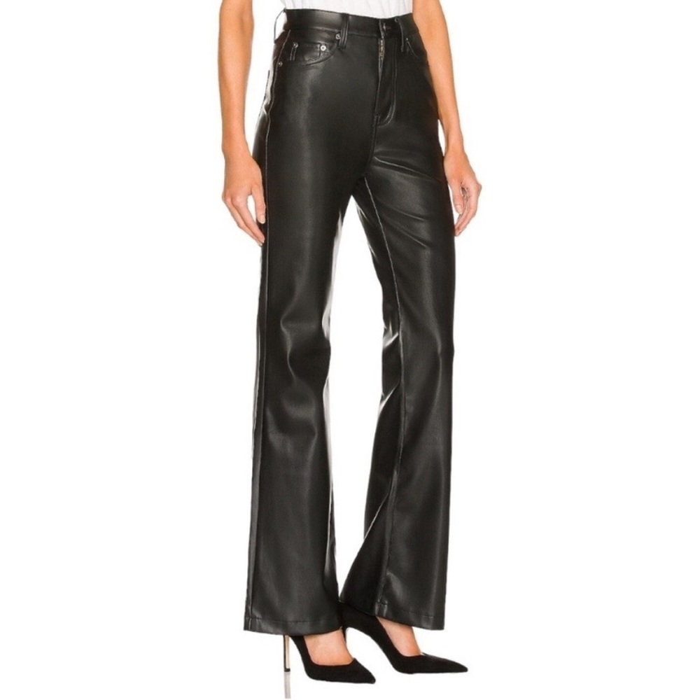 Pistola Stevie High Rise Wide Leg in Slate Black